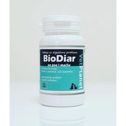 Vetplanet biodiar - antidijaroik za pse i mačke 70 kapsula Cene