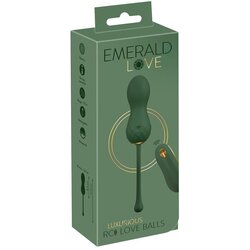Emerald Love Vibrirajuće vaginalne kuglice sa daljinskim upravljačem, Zelene Cene