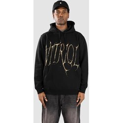 Vitriol Oxidized Pulover s kapuco black Cene