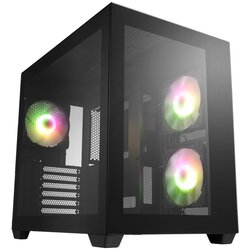 FSP Atx Box Cmt380 3 Argb Fan Black, (21408500) Cene