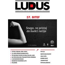 Udruženje dramskih umetnika Srbije Grupa autora - Ludus pozorišne novine br. 212 Cene