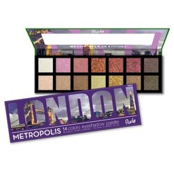 Rude Cosmetics paleta senki za oči London Cene