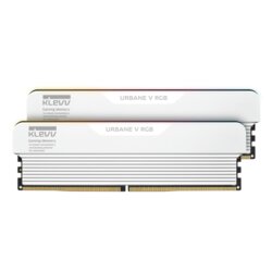 Klevv RAM DDR5 32GB Kit (2x16GB) 6000MT/s CL30 1.35V, Urbane V RGB, bel, EXPO/XMP Cene