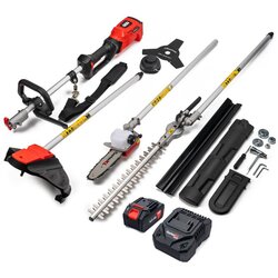 Ipotools 7v1: akumulatorska multifunkcijska motorna kosa gartenxl 4v1 SF8A207 + 1x baterija 4Ah + polnilnik Cene