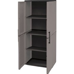  Orman plastični tamnosivi 163x68x37cm Cene