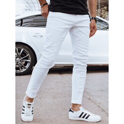 DStreet Men's White Denim Pants Cene