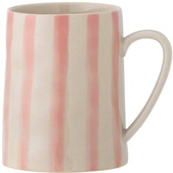 Bloomingville Belo-rožnata lončena skodelica 440 ml Begonia – Cene