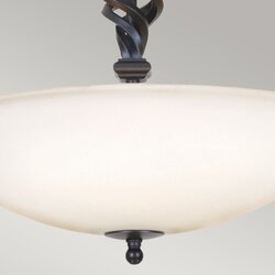 Elstead Lighting Elstead PB-SF-A-BLACK - Plafonski luster PEMBROKE 3xE14/60W/230V Cene