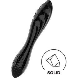 Satisfyer Dildo - SATISFYER Dazzling Crystal Glass Dildo Black 1 Cene
