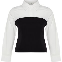Trendyol Curve Multi Color Shirt Collar Woven Blouse Cene