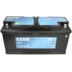 Exide akumulator 105AH START&STOP agm EK1050 Cene