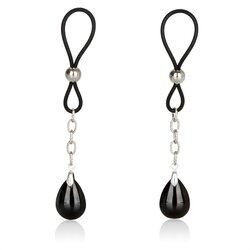 California Exotics Nonpiercing Nipple Jewelry Onyx Cene