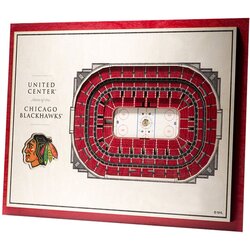 Chicago Blackhawks 3D Stadium View slika Cene
