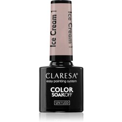 Claresa SoakOff UV/LED Color Ice Cream gel lak za nohte odtenek 1 5 g Cene