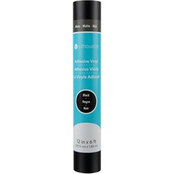 Matte Removable Vinyl - 30,5 cm x 1,8 m - Black Cene
