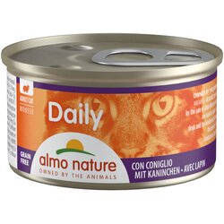 Daily Almo Nature Menu 6 x 85 g - Mousse z zajcem Cene