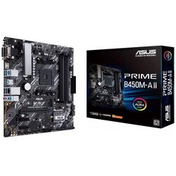 Asus Osnovna plošča PRIME B450M-A II, DDR4, SATA3, USB3.2Gen2, HDMI, AM4 mATX Cene