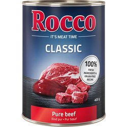 Rocco Classic poskusno pakiranje 6 x 400 g - Top miks: Čista govedina, govedina/perutninska srca, govedina/piščanec Cene