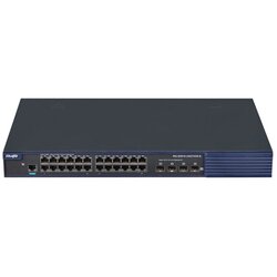 Ruijie RG-S2910-24GT4XS-E L3 svič, 24xGE + 4x10G sfp/sfp+, kapacitet 96Mpps, rip, vrrp i rldp, erps (G.8032), network virtualization (vsu) do 9 članova steka, dynamic network protection (cpp/nfpp), eee 802.3az Cene