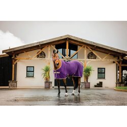 Horseware Ireland Pregrinjalo Amigo Fleece Cooler, Winterberry/Taupe - 145 cm Cene