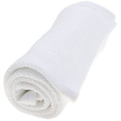 Vinter & Bloom Soft Grid deka - Bijela Cene