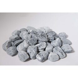 Nero dekorativni kamen oblutak, 3-6cm, 25kg, Sivi Cene