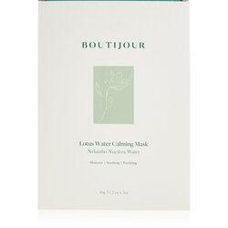 BOUTIJOUR Lotus Water Calming Mask pomirjevalna tekstilna maska za prehrano in hidracijo 5x33 g Cene