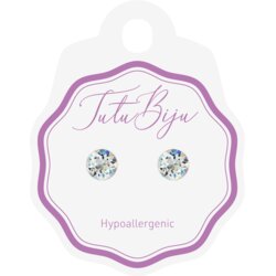 Tutu Biju Modni uhančki Xirius 7.1 mm - Crystal - TXI71C001 Cene