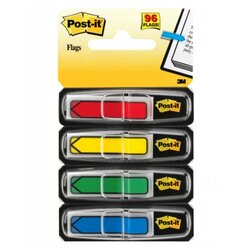 Post-it index 684ARR3 strelice, 24 listića x 4 standard boje 3M Cene