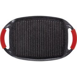 Kaufmax grill ploča 47X29CM black&burgundy 425890 Cene