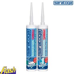 Saratoga silikon super bianco/transparent (310ml) Cene