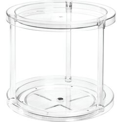 iDesign/The Home Edit Okroglo vrtljivo dvonadstropno stojalo za posode iDesign The Home Edit, ⌀ 24,1 cm Cene