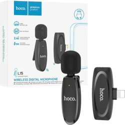 hoco. bežIčni mikrofon sa lightning konektorom - l15 crystal lavalier iphone Cene