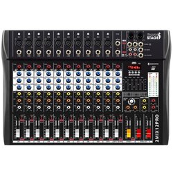 Italian Stage 2MIX12PRO 12kanala EFX,Media Player,BT mikseta Cene