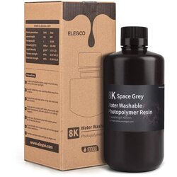  Water washable resin 8K 1000g space grey Cene