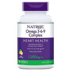 Natrol Omega 3-6-9, 90 kapsula Cene