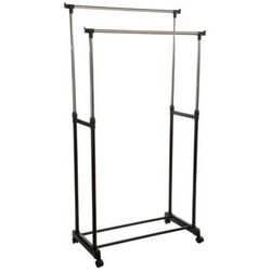 Five vješalica za odjeću pomična dupla ikare 80X42X170Cm polipropilen inox crna Cijene