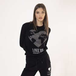 SCERVINO STREET ženski duks love me crni Cene