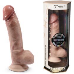 SilexD Dildo Premium Real Skin Model 1 (7") Flesh Cene