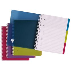 Clairefontaine bilježnica Linicolor A5+ 90gr 90L, mix boja, diktando Cene
