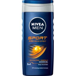Nivea Men Sport gel za prhanje za telo in obraz 250 ml za moške Cene