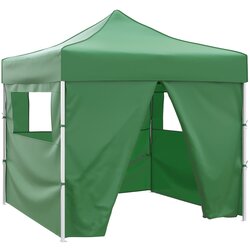 Zeleni sklopivi šator 3 x 3 m s 4 zida Cene