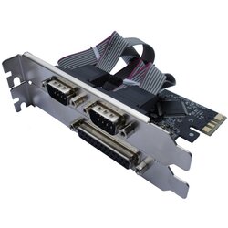 Asonic PCIE 2x ser. (RS232), 1x paralel port, + LP Cene