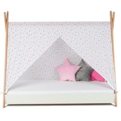 Made in Poland krevet sa nadstrešnicom i dušekom 160x80 tipi beli Cene