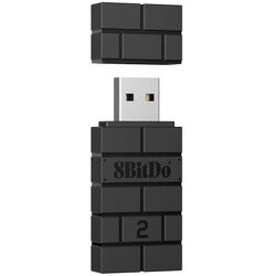 Oblivion gaming oprema Univerzalni gamepad adapter 8BitDo USB Wireless Adapter 2 PC/PS/Mac/Xbox/Switch/Android black Cene