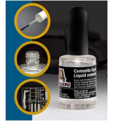 Italeri ljepilo za makete s četkicom 15ml - s debelom četkicom Cene