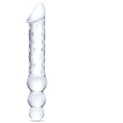 Gläs Glas Double Ended Glass Dildo with Anal Beads Cijene