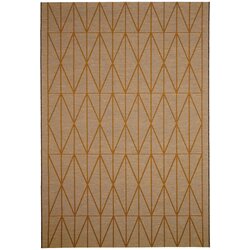 Dieter Knoll PREPROGA ZA ZUNANJO UPORABO Milano 160/230 cm tkano barve šampanjca, sahara Cene