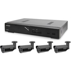Avtech Komplet kamer 1x NVR AVH1109 in 4x 5MPX IP Bullet kamera AVM5547 + 4x UTP kabel 1x RJ45 - 1x RJ45 Cat5e 15m! Cene