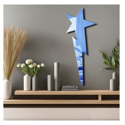 WALLXPERT dekorativno ogledalo Ozgl521 blue Cene